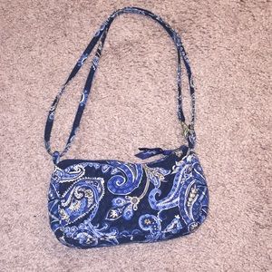 Vera Bradley Windsor Navy Small Purse Bag